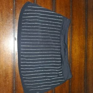 Lulu pinstripe skort